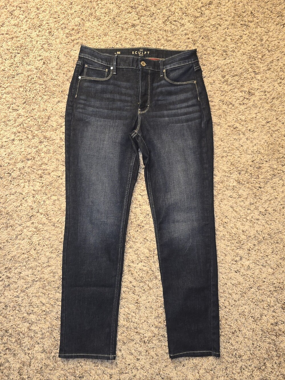White House Black Market Sculpt Jeans 8S SHORT